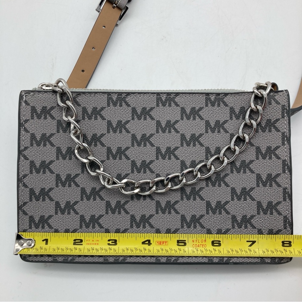 Michael Kors Monogram Print Faux Leather Belt Bag - Picture 6 of 8